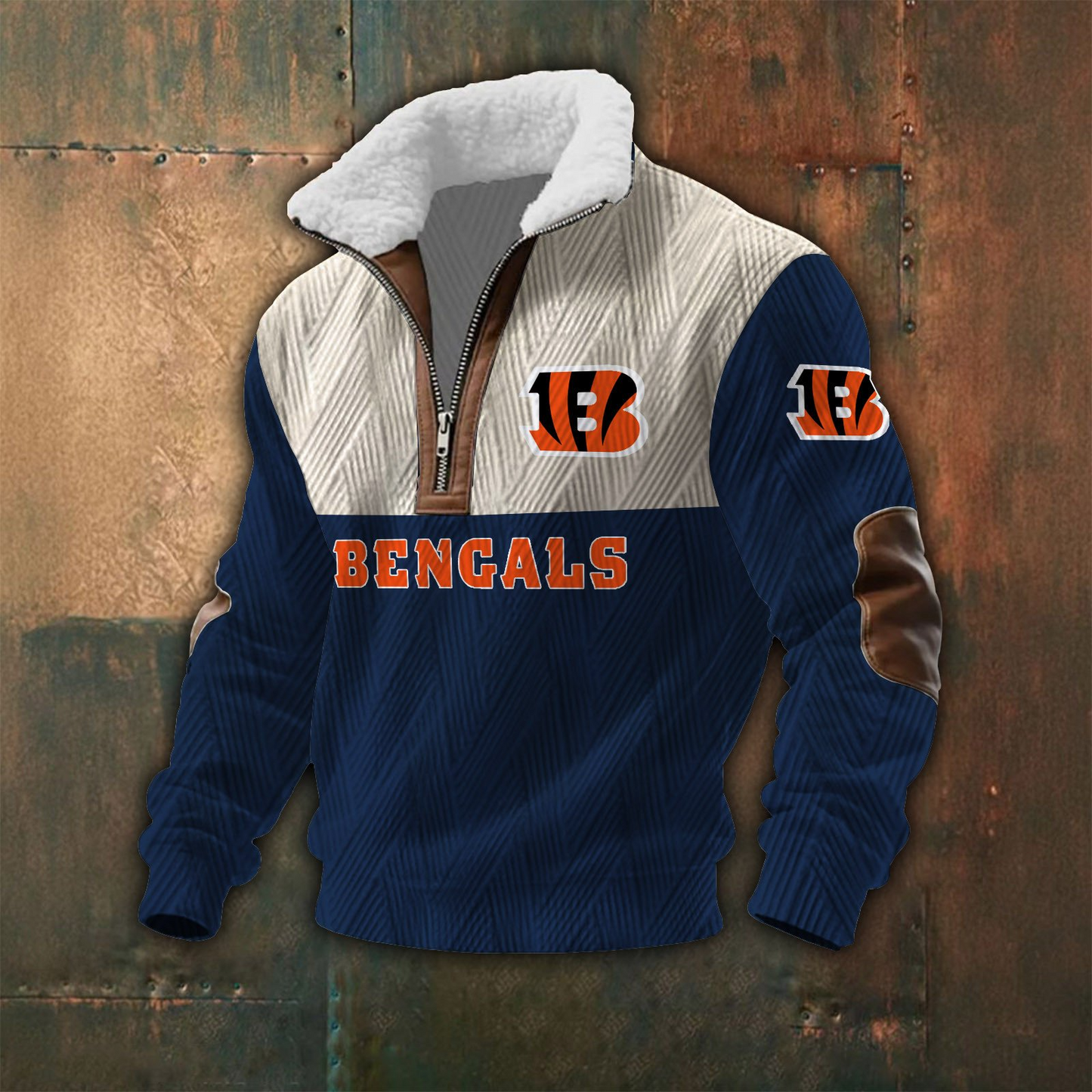 CIN Fur Collar Sweatshirt NDD CTND