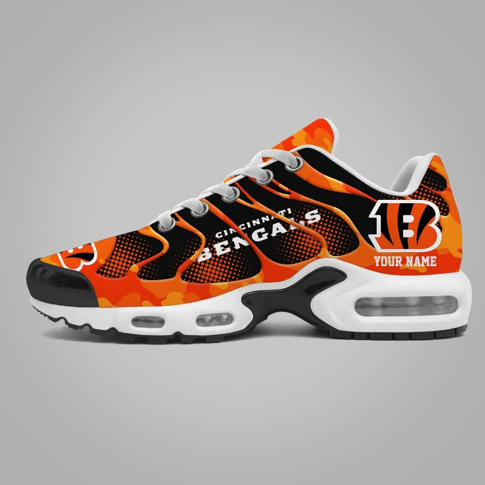CIN NFL Personalized Air Max Shoes DDT CTND