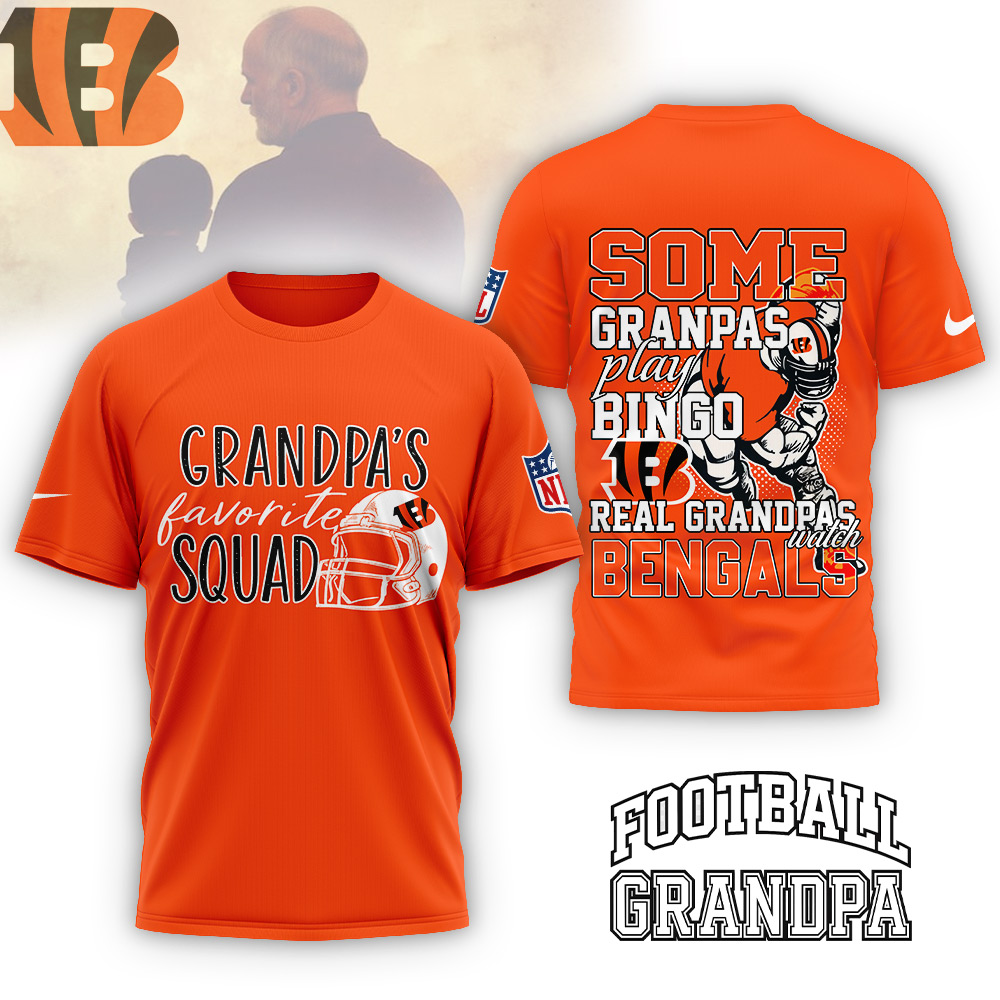 CIN NFL Real Grandpas 3D Shirt DDT 101125 HLPHUONG