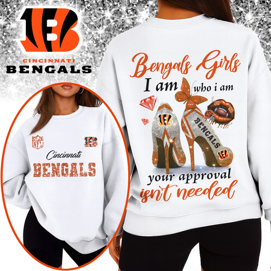 CIN Premium NFL I Am Who I Am Glitter 3D Apparel DDT NTL