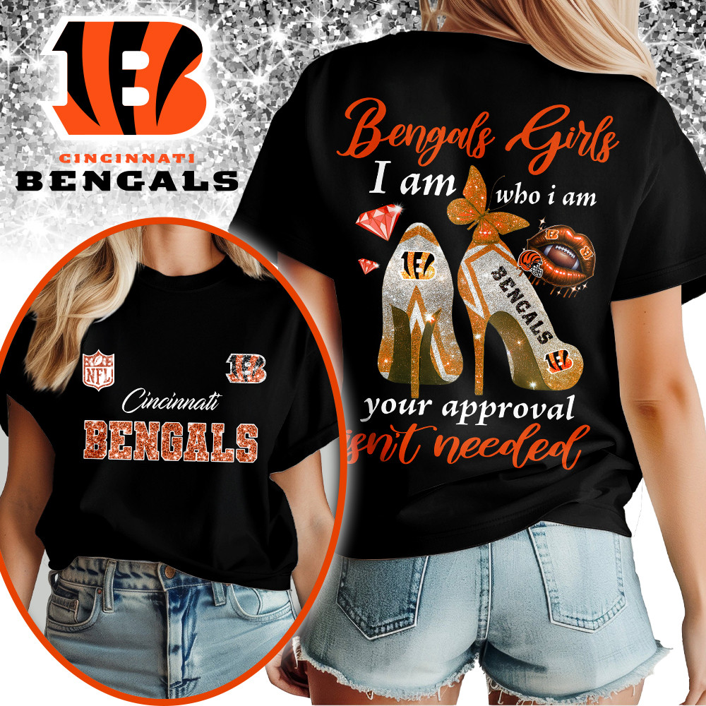 CIN Premium NFL I Am Who I Am Glitter 3D Apparel DDT NTL