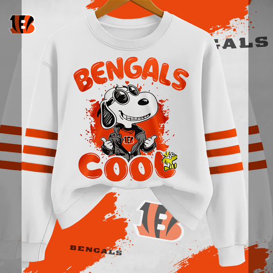 CIN Premium NFL Snoopy Cool Sweatshirt DDT  HLPHUONG