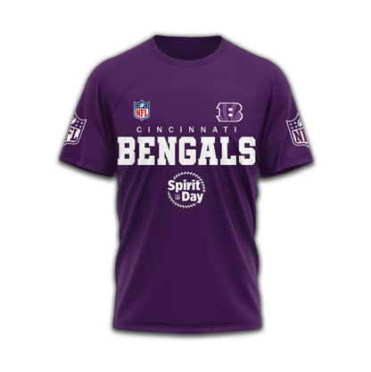 CIN Premium NFL x Spirit Day 3D Shirt DDT CTND