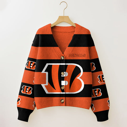 CIN x NFL Cardigan Sweatshirt With Button  DatND DVT