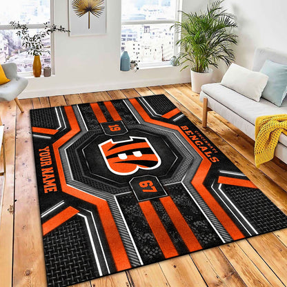 CIN x NFL Custom Rug DatND DVT