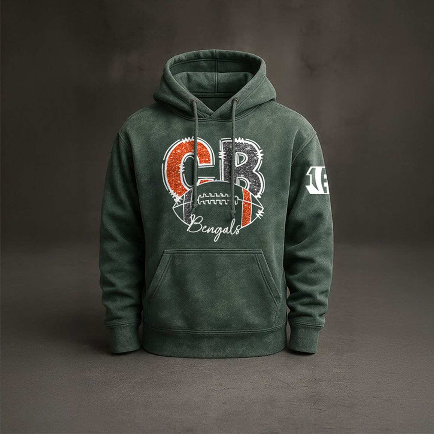 CIN x NFL Embossed Hoodie DatND THUONGNH