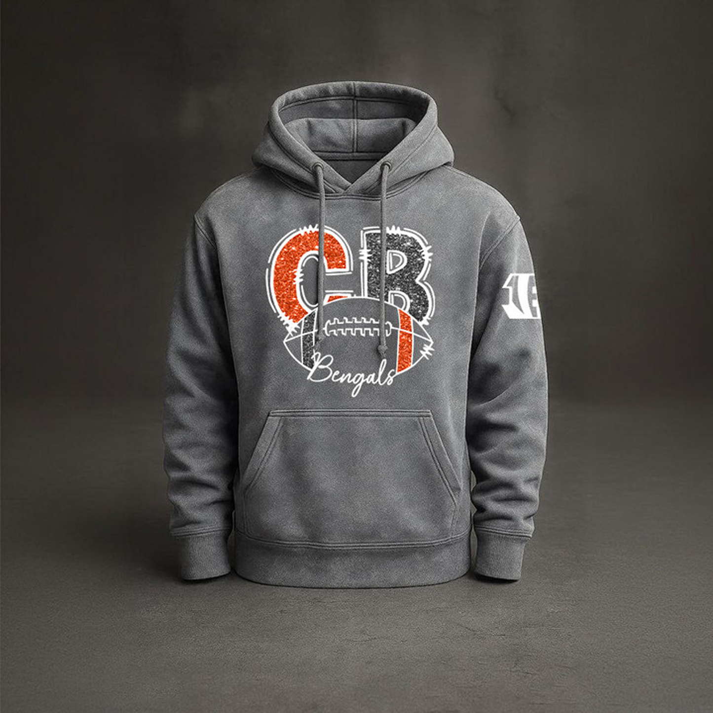CIN x NFL Embossed Hoodie DatND THUONGNH