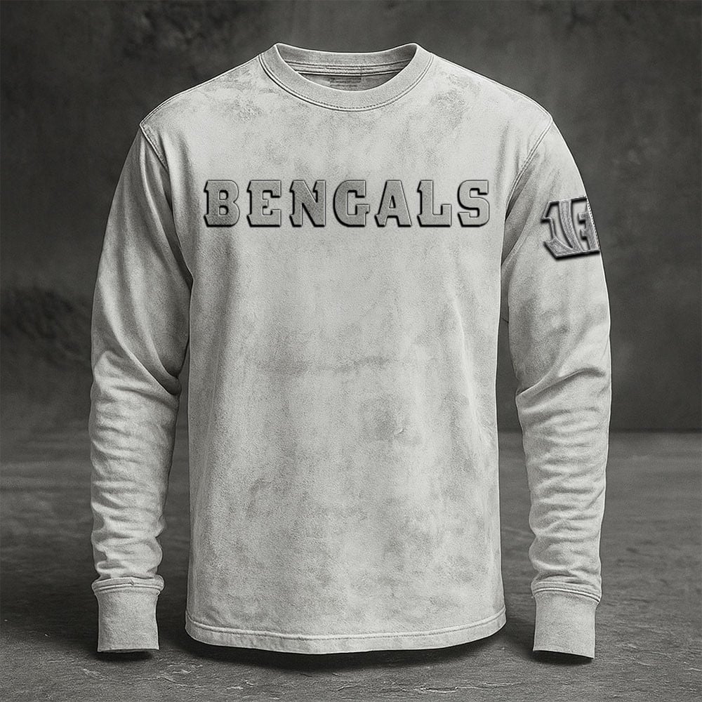 CIN x NFL Embossed SweatShirt DATND TANTD KAN