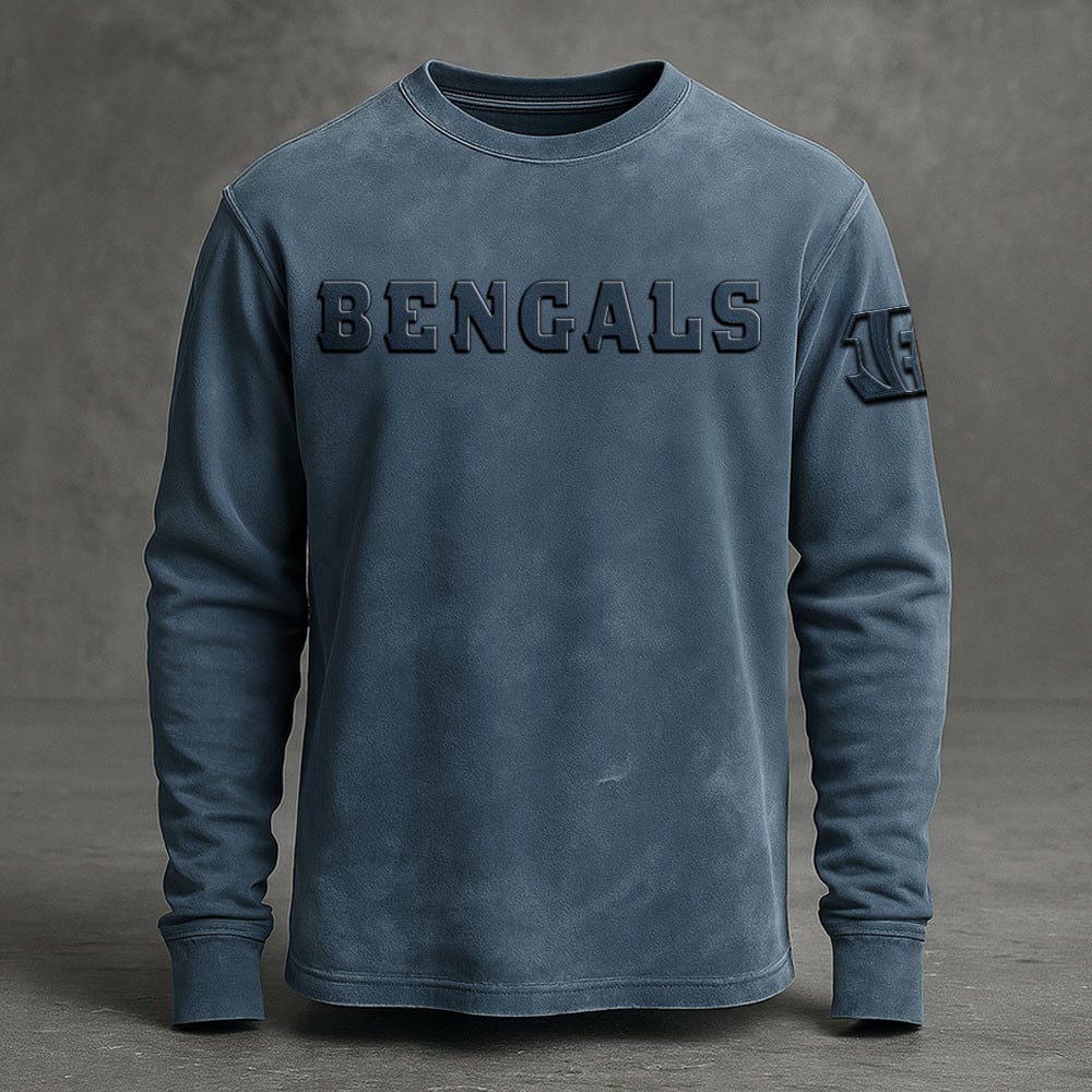CIN x NFL Embossed SweatShirt DATND TANTD KAN