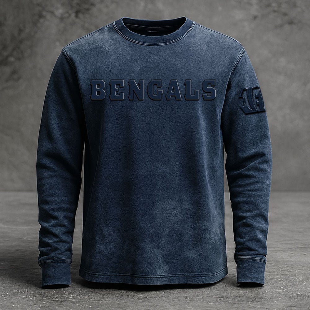 CIN x NFL Embossed SweatShirt DATND TANTD KAN
