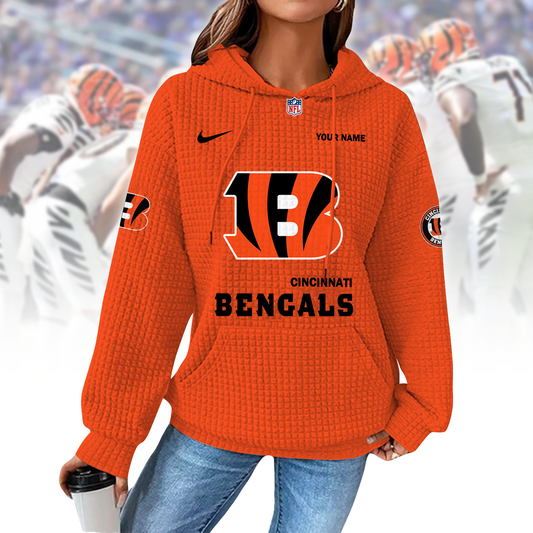 CIN x NFL Waffle Hoodie  0310 DatND DVT