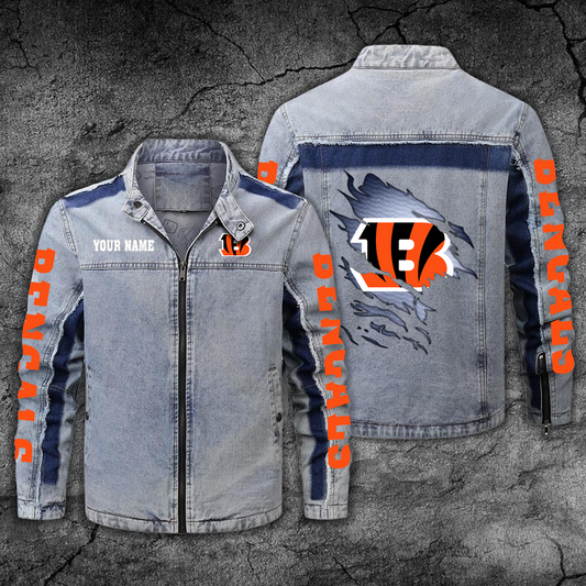 CIN x NFL Jean Jacket DATND TANTD