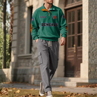 CIN x NFL Men's Corduroy Sweatshirt 1011 DatND DVT