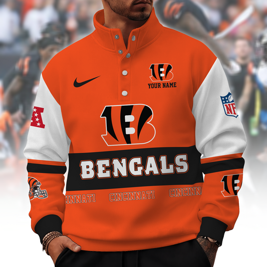 CIN x NFL Stand Collar Sweatshirt 0210 DatND DVT