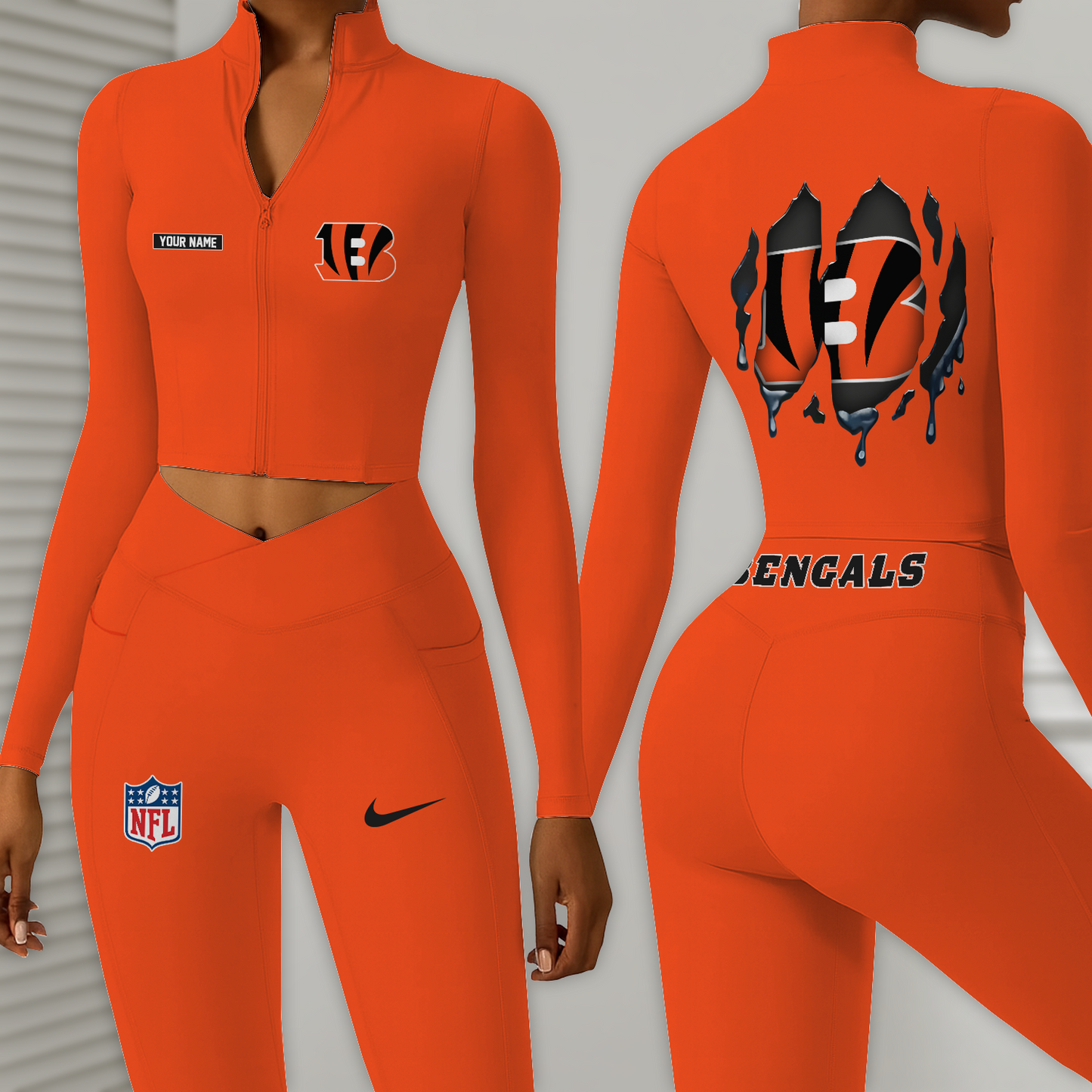 CIN x NFL Women's Activewear Set DatND DVT