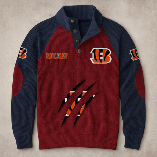 CIN X NFL corduroy colorblock long sleeves V1 NAK THUONGNH