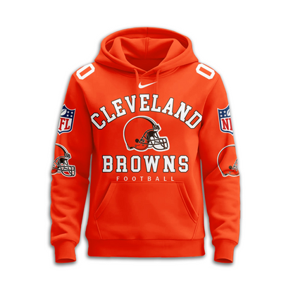 CLE Premium NFL Custom Game Day Hoodie DDT NTL