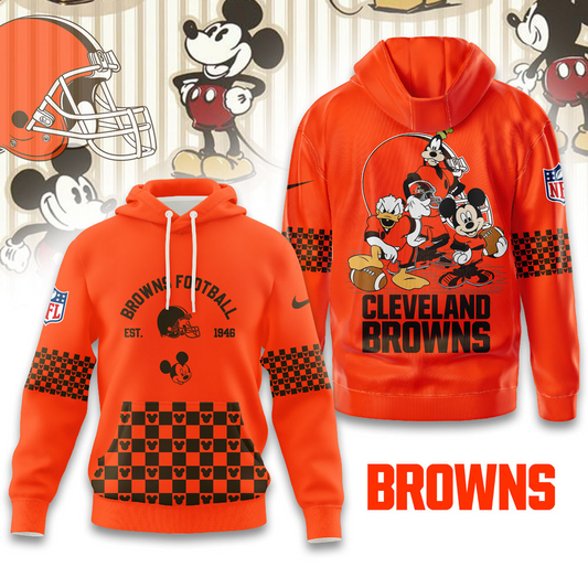 CLE Premium NFL Game Day Disney Hoodie DDT CTND