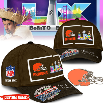 CLE Premium NFL Only Here For Benitos Halftime Cap DDT HLPHUONG