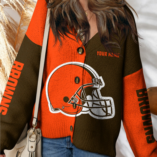 CLE Premium NFL Women Cardigan DDT HLPHUONG