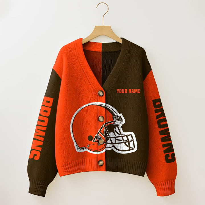 CLE Premium NFL Women Cardigan DDT HLPHUONG