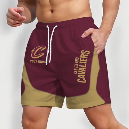 CLE x NBA Team Special Short Pants For Men Custom Name Gifts DATND TANTD