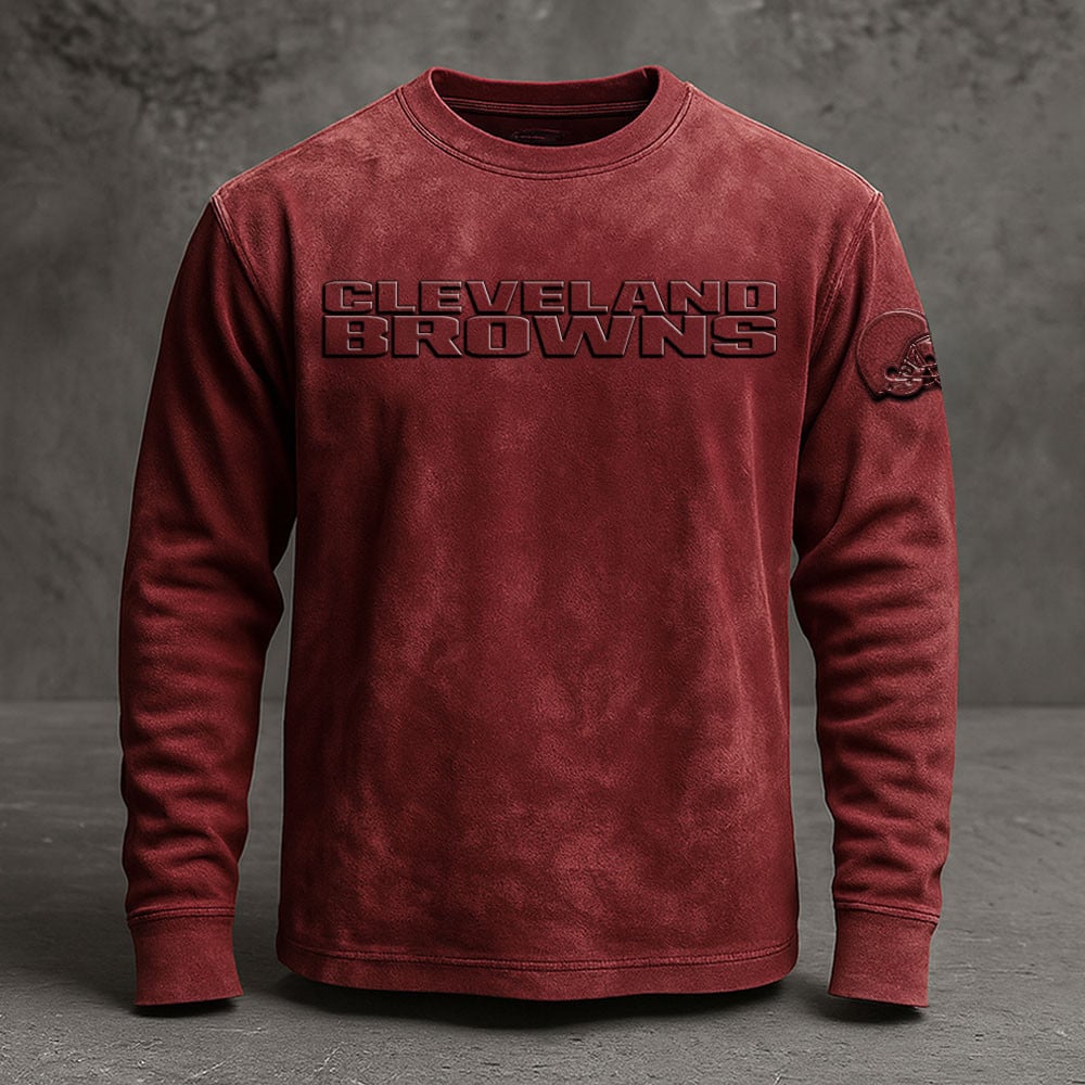 CLE x NFL Embossed SweatShirt DATND TANTD KAN
