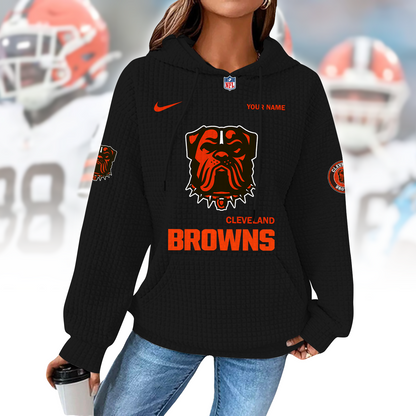 CLE x NFL Waffle Hoodie  0310 DatND DVT
