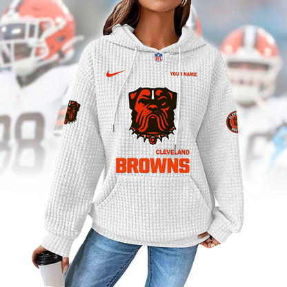 CLE x NFL Waffle Hoodie  0310 DatND DVT