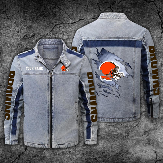 CLE x NFL Jean Jacket DATND TANTD