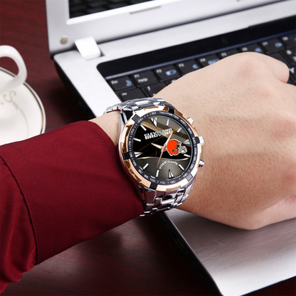 CLE x NFL Luxury Alloy Watch DATND TANTD