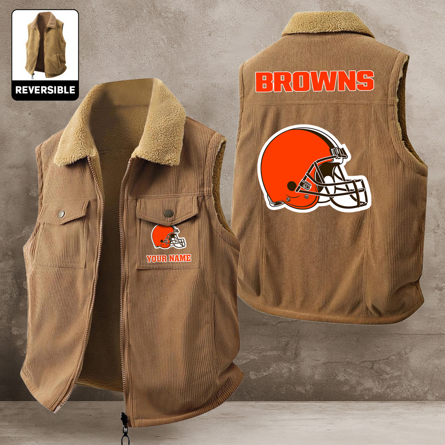 CLE x NFL Nice Jackets DATND TANTD