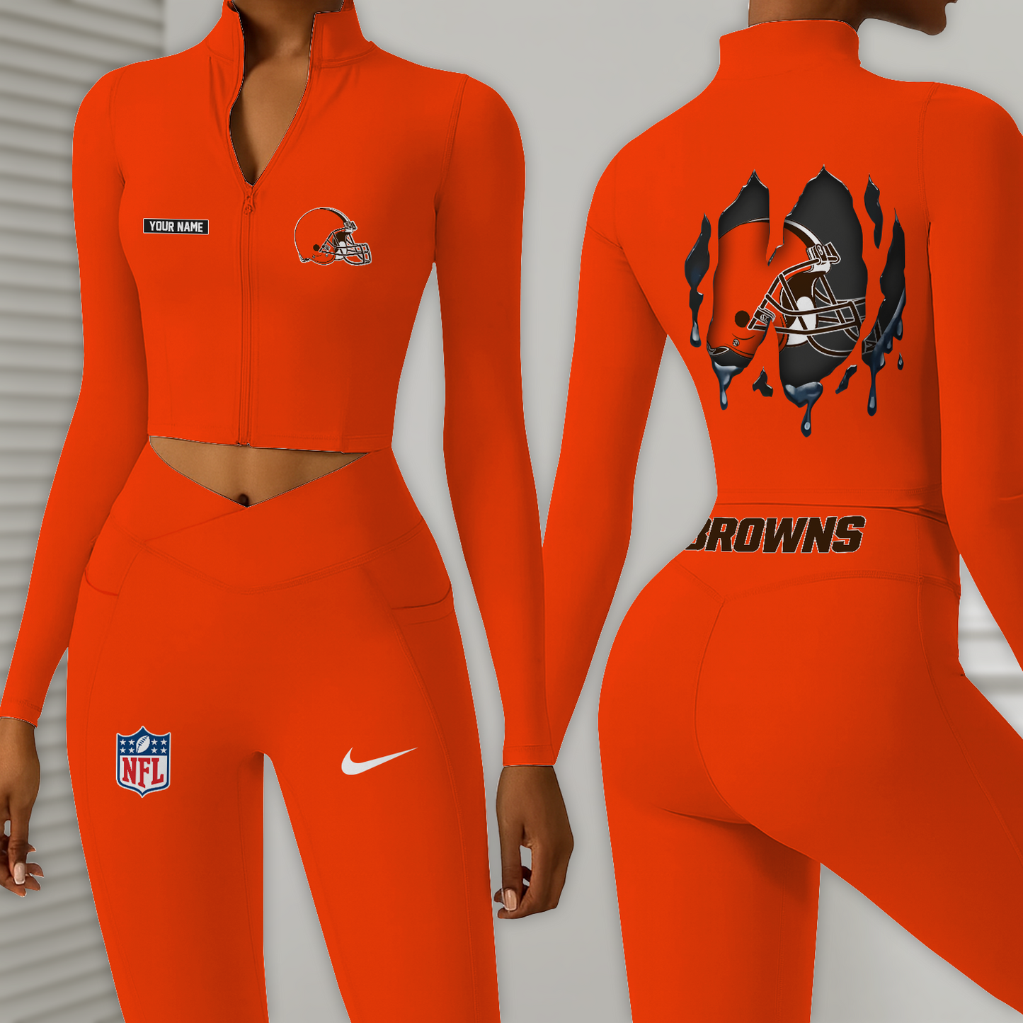CLE x NFL Women's Activewear Set DatND DVT