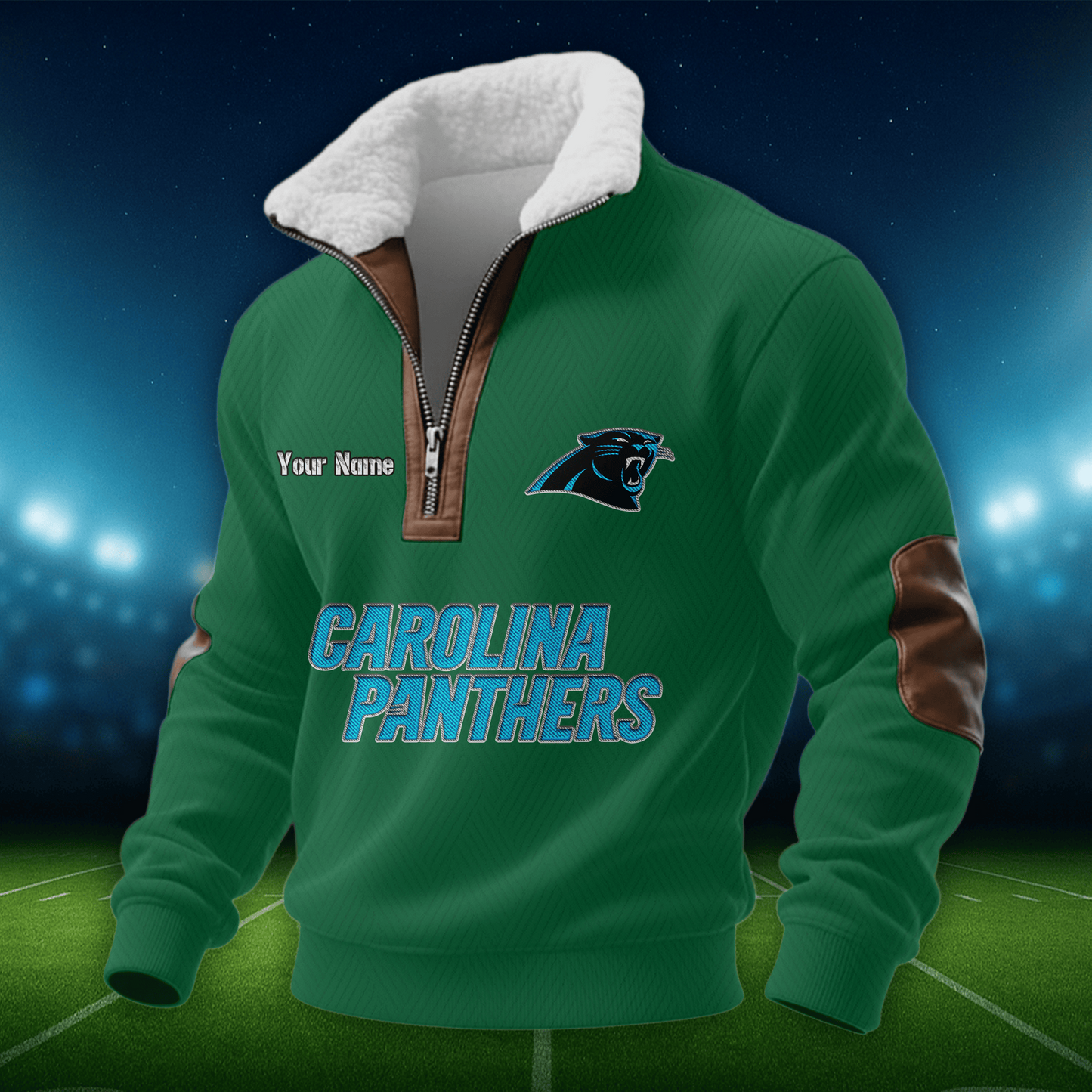 CP NFL Men Fur Collar Sweatshirt DDT CTND