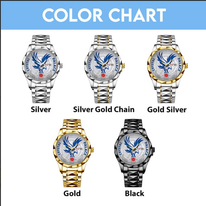 CP F.C. - Black Stainless Steel Watch V4 DATND TANTD