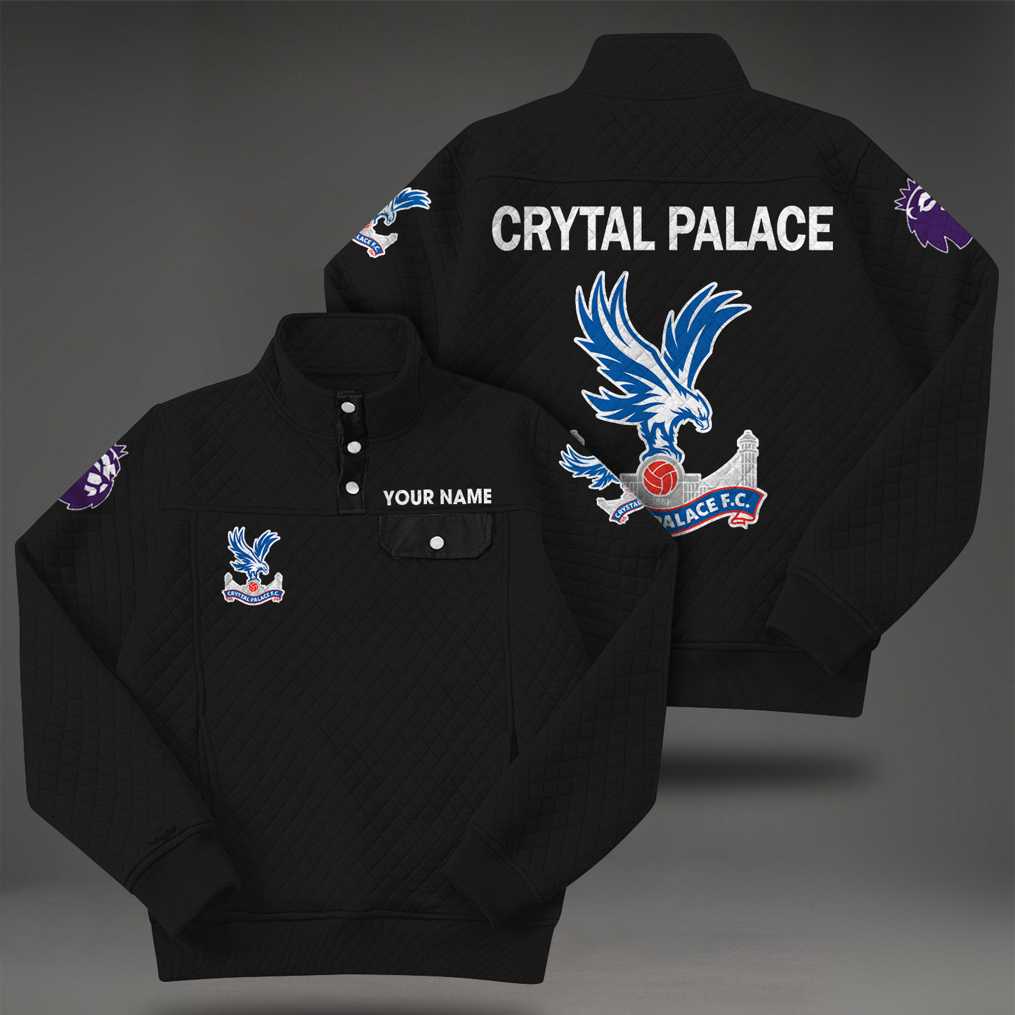 CRY x EPL Quilted Sweatshirt DatND DVT
