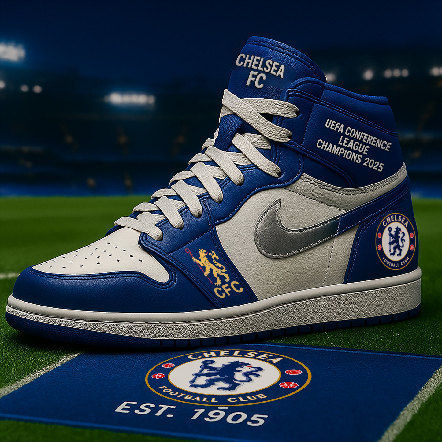 CHE UEFA Conference Champions 2025 Air Jordan 1 DDTTTV