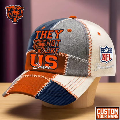 Chicago Bears Premium NFL They Not Like Us Cap V4 NAK