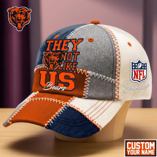 Chicago Bears Premium NFL They Not Like Us Cap V4 NAK