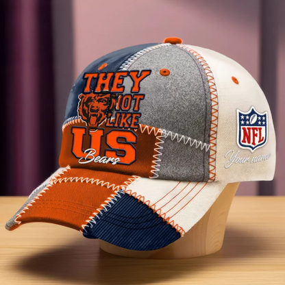 Chicago Bears Premium NFL They Not Like Us Cap V4 NAK