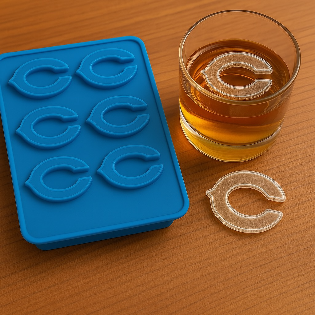 Football Team Silicone Ice Mold DDT TTV