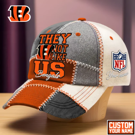 Cincinnati Bengals Premium NFL They Not Like Us Cap V4 NAK