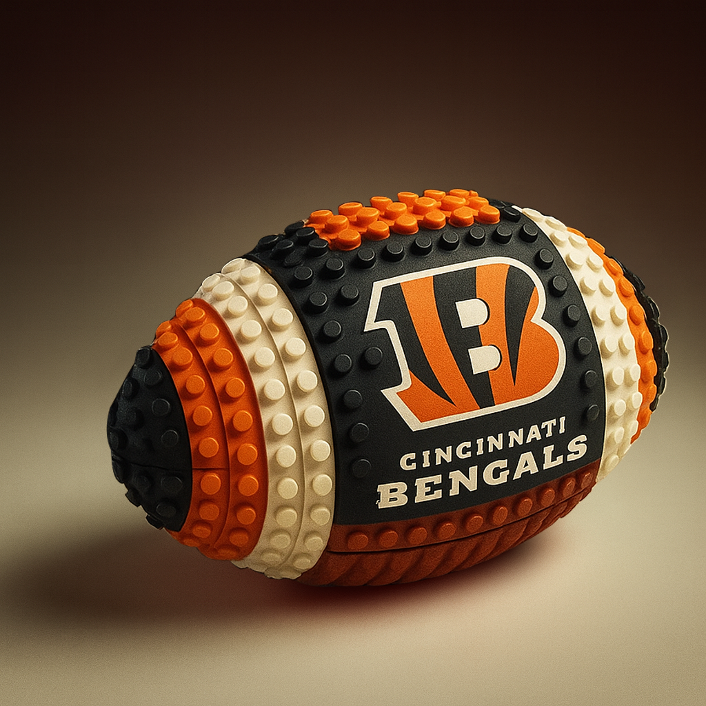 NFL Team Building Block Football Set DDT CTND