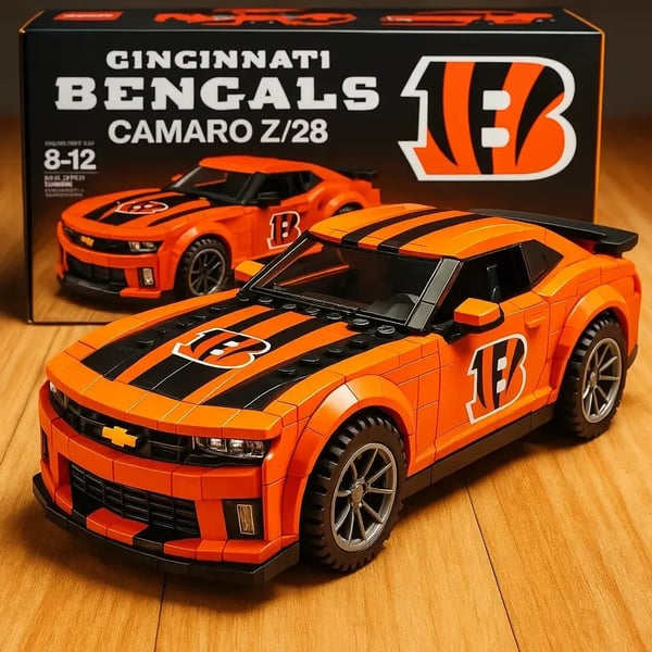 NFL Team Pickup Camaro Building Blocks NAK