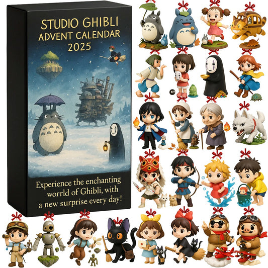 DISCOUNT 60% Classic Studio Ghibli Anime Advent Calendar 2025 BQH
