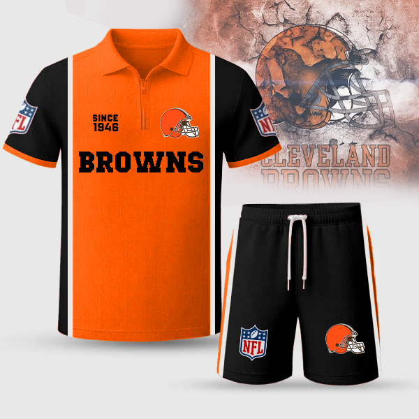 CLE Premium NFL V2 Combo Polo And Shorts DDT TTV