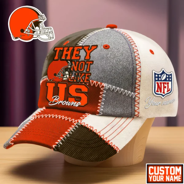 Cleveland Browns Premium NFL They Not Like Us Cap V4 NAK
