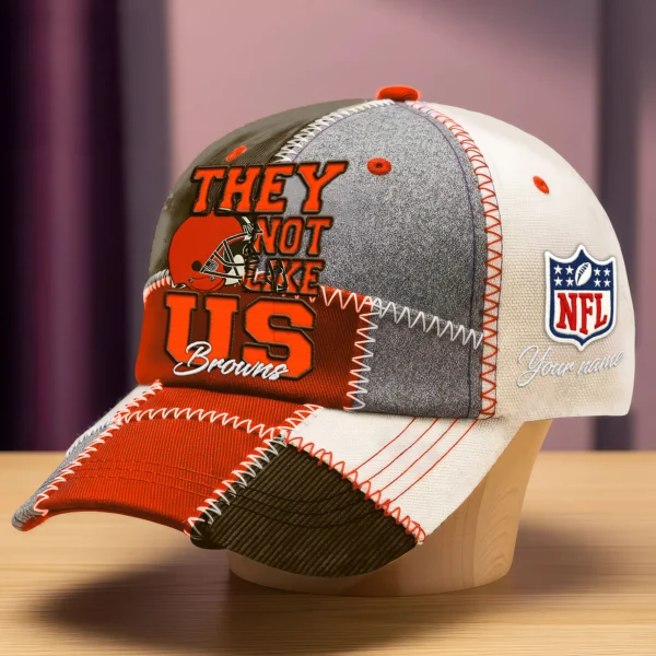Cleveland Browns Premium NFL They Not Like Us Cap V4 NAK