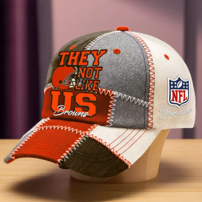 Cleveland Browns Premium NFL They Not Like Us Cap V4 NAK