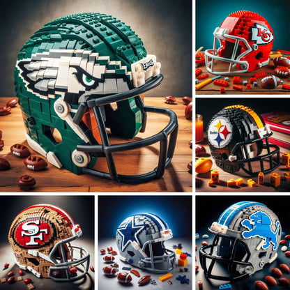 NFL Teams Helmets Armed With LEGO-Like Blocks DDT TTV